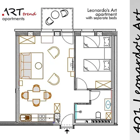 Art Trend Apartment's アパート *
